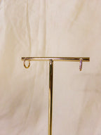 Argolas douradas simples