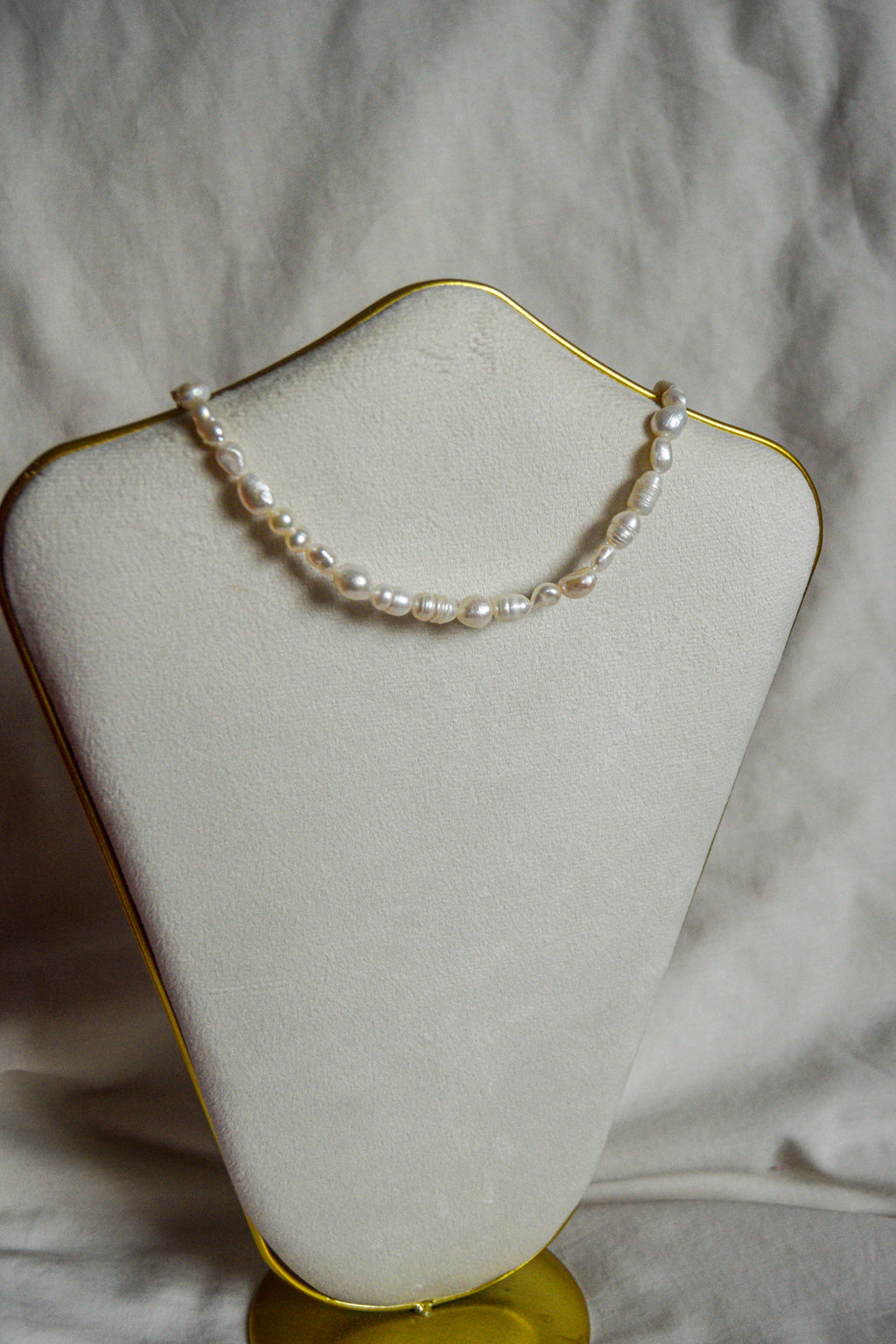 Colar de pérolas elegante