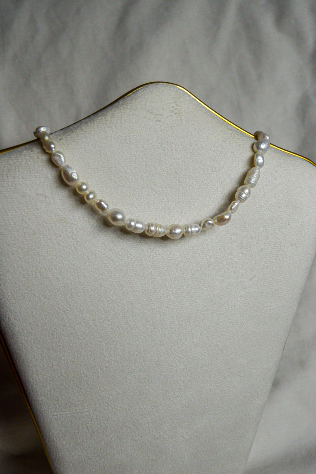 Colar de pérolas elegante