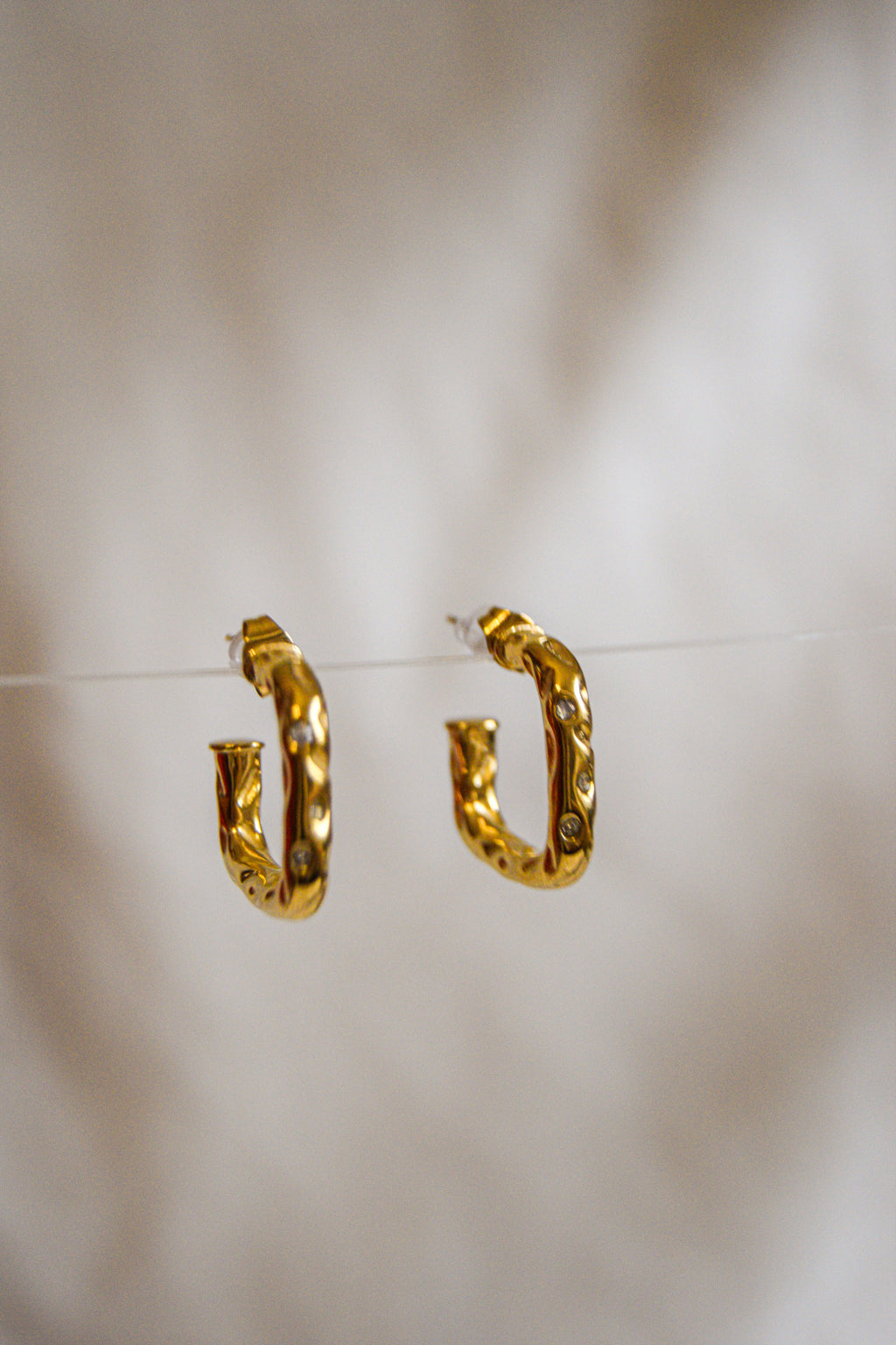 Brincos Pedras Brilhantes