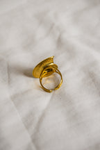 Anel dourado Concha Grande