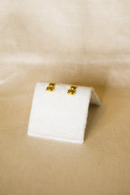 Brincos dourados ursinhos