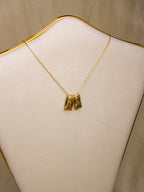 Escapulário dourado